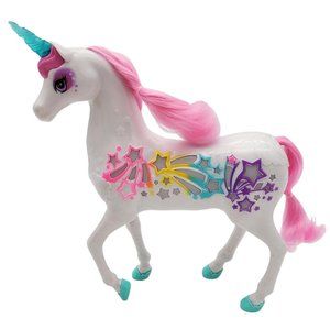 Light Up Barbie Dreamtopia Unicorn Horse Doll Sounds Sound Effects Rainbow Stars